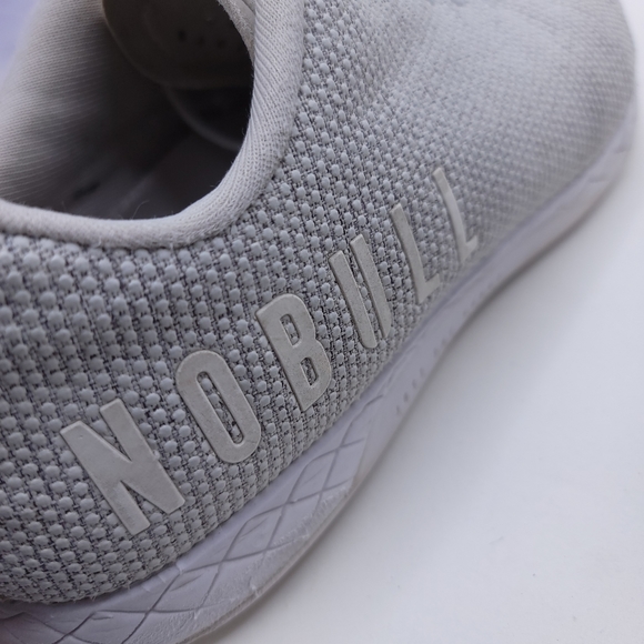 NoBull Grey Trainers Super Fabric CrossFit Shoes Size Men’s 9.5 Women’s 11 - Picture 8 of 15